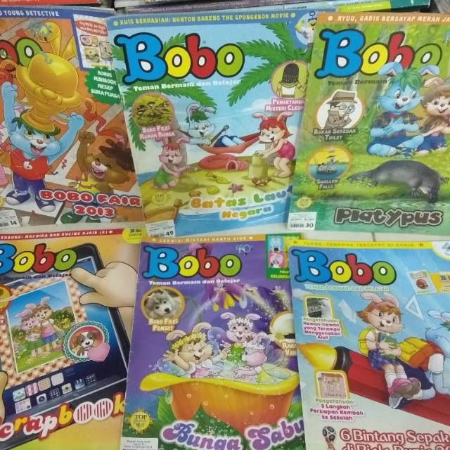 MAJALAH BOBO BEKAS PROMO
