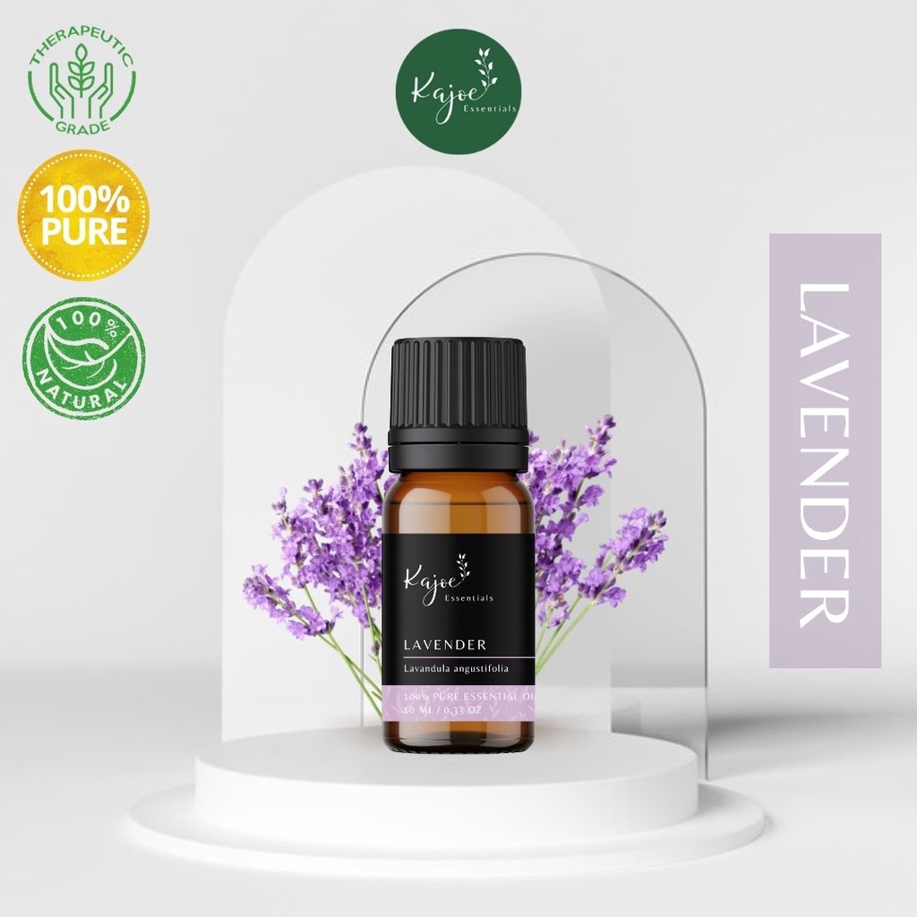 KAJOE Lavender Essential Oil Diffuser Minyak Esensial Atsiri Aromaterapi Aromatheraph