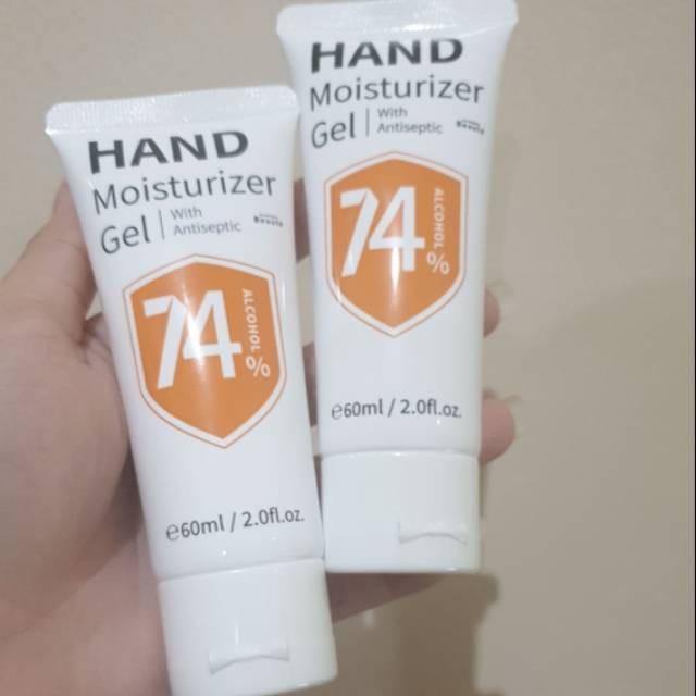 HAND MOISTURIZER / HAND SANITIZER GEL WITH ANTISEPTIC ALCOHOL 74% 60ML PREMIERE BEAUTE WANGI BANGET BOSSKU