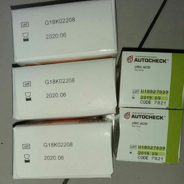 Autocheck Asam Urat Strip 25s