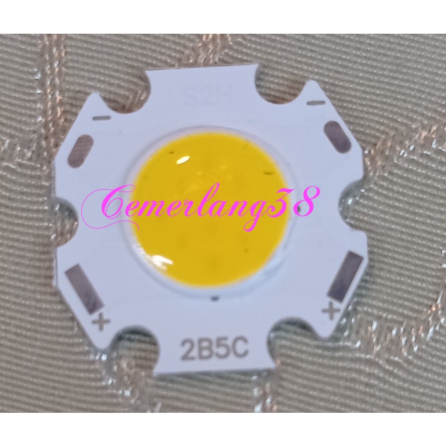 HPL 5W COB / High Power LED 5 Watt Warm White Chips On Board 10-20mm