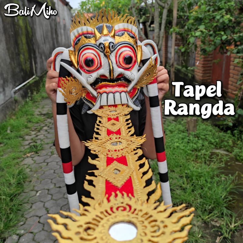 TAPEL RANGDA HALUS/TOPENG RANGDA TANPA RAMBUT/TAPEL RANGDA TANPA RAMBUT/TAPEL LEAK BALI
