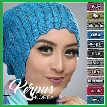 Ciput Inner Kerpus Korea Bahan Rajut Daleman Jilbab