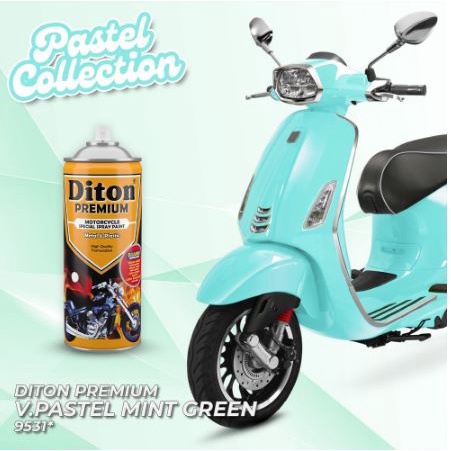 Pilok Diton Premium V.Pastel Mint Green 9531 400ml Hijau Min Mint Green Pastel