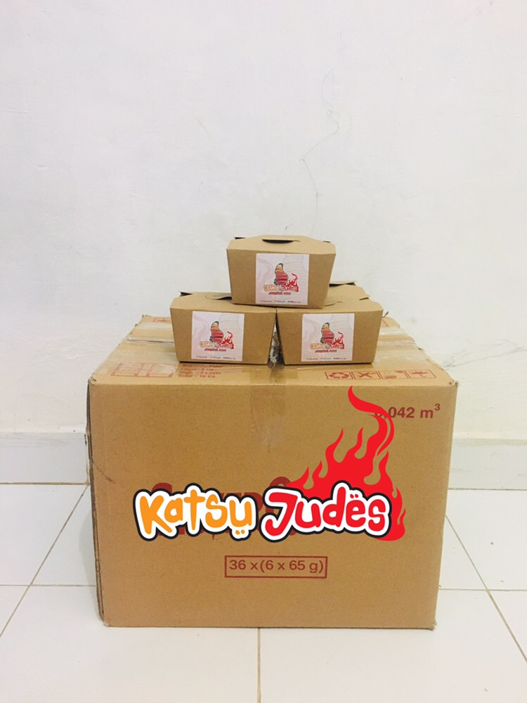 Food Pack/box Pail Kraft Coklat Food Grade Ukuran 650 Ml -( 50 Pcs )