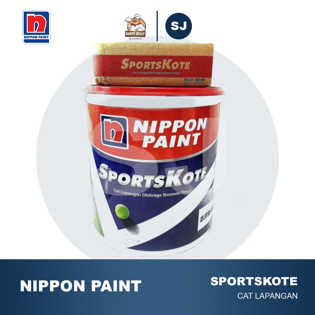 SPORTSKOTE -22,5KG- CAT LAPANGAN (CAT LANTAI) NIPPON PAINT
