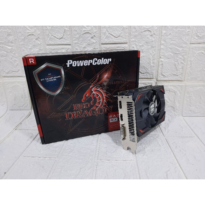 Vga Power Color Radeon RX 550 4Gb Ddr5