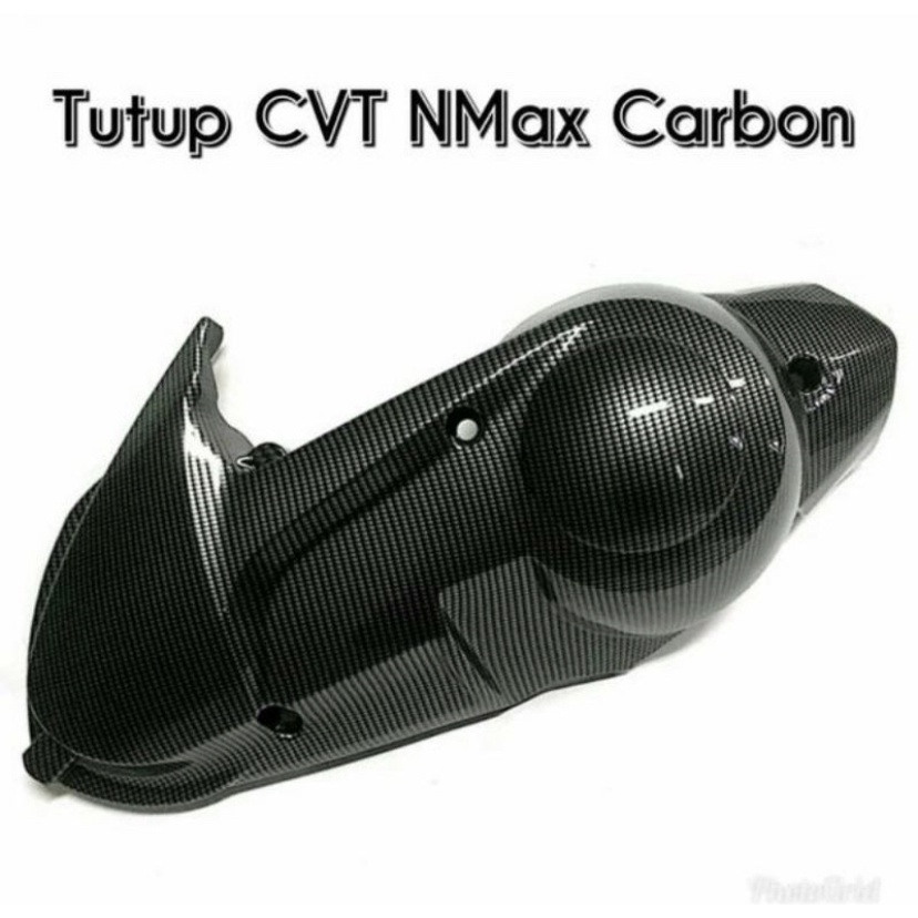 Cover Tutup CVT Yamaha Nmax 155 Old Carbon Karbon Nemo PNP - Charmoto