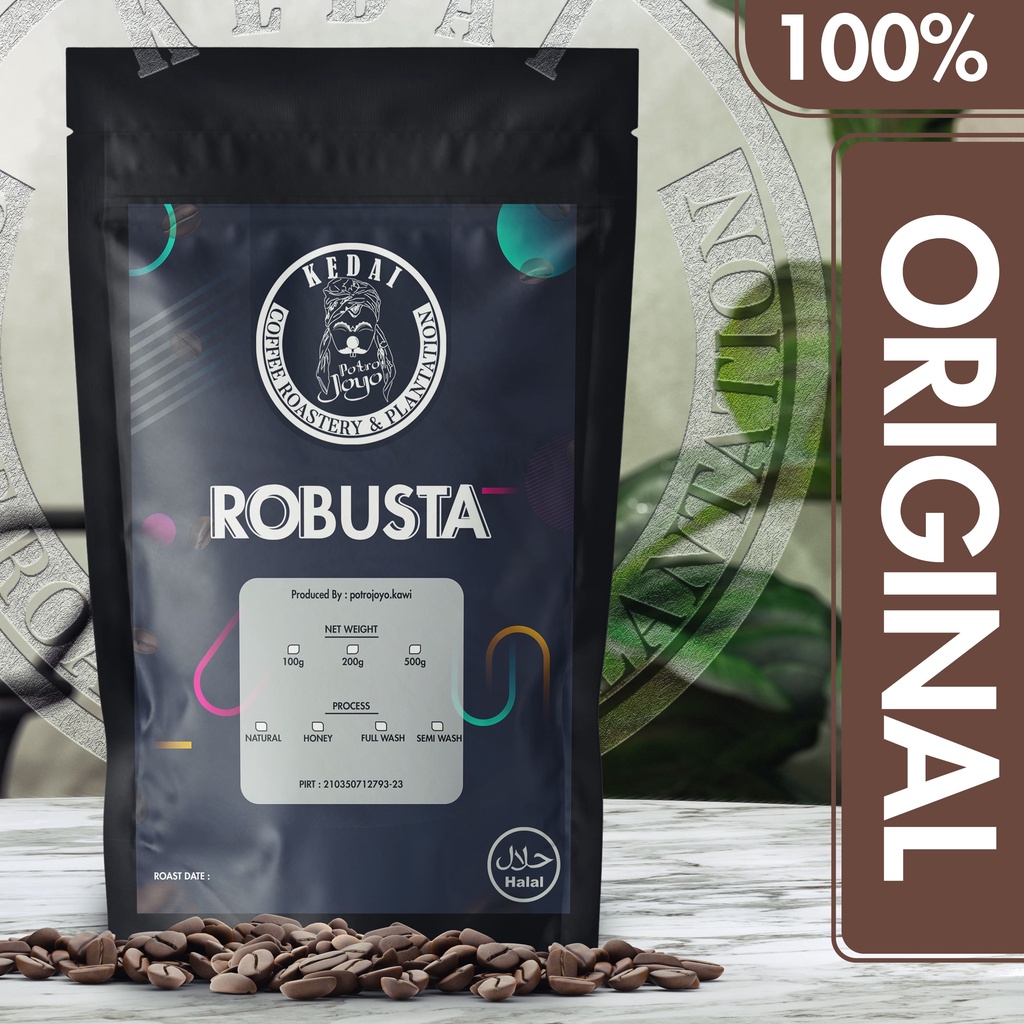 

Robusta Specialty Natural Premium POTROJOYO Coffee Kopi Jawa - Malang