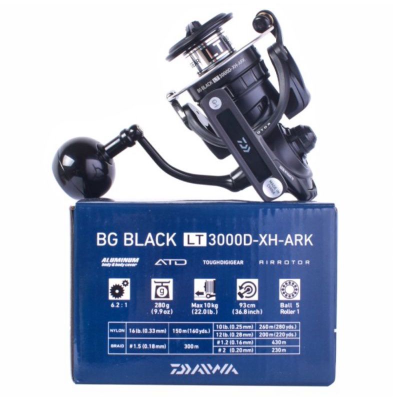 REEL DAIWA BG BLACK LT 3000D XH ARK