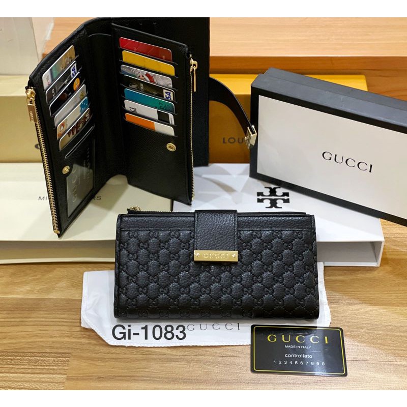 Dompet Panjang Wanita 2 Resleting Free Box kode 108