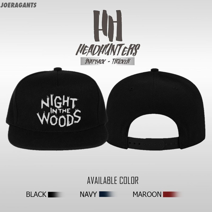 TOPI SNAPBACK NIGHT IN THE WOODS 01 joeraants