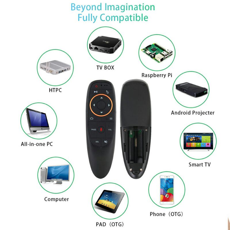 Wireless Air Mouse 6 Axis Gyroscope 2.4GHz With Voice Control Avatto-G10