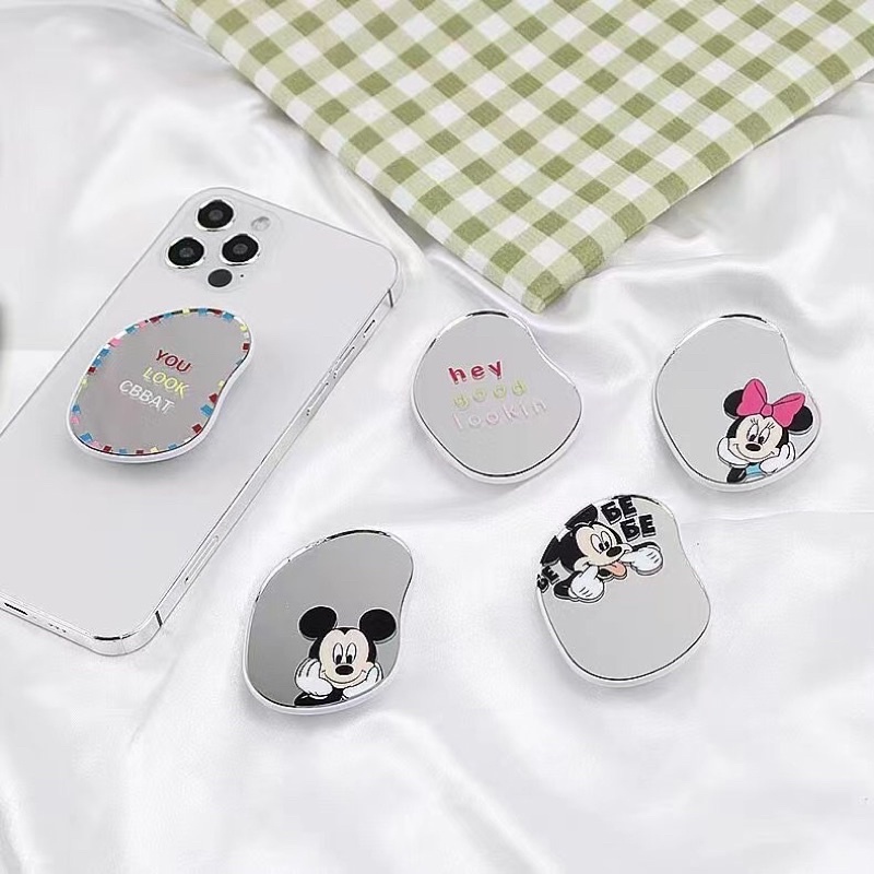 Popsocket Mirror Mickey Minnie Mouse Aesthetic