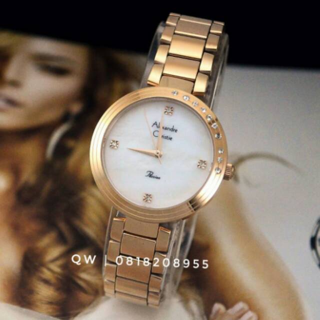 jam Tangan Wanita Original Alexandre Christie Ac 2621/ Arloji