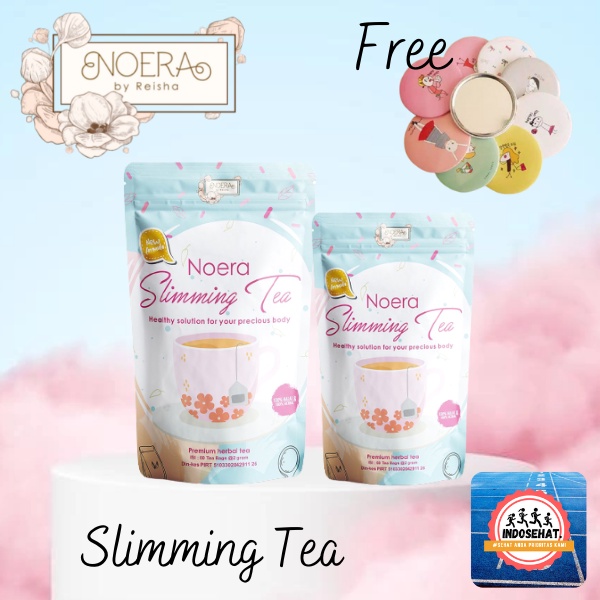 NOERA Slimming Tea - Teh Diet Detox Pelangsing Herbal Alami Badan