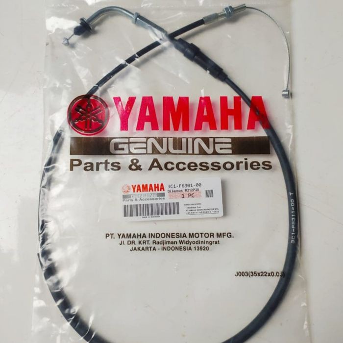 KABEL GAS YAMAHA VIXION OLD BARANG ORI YGP