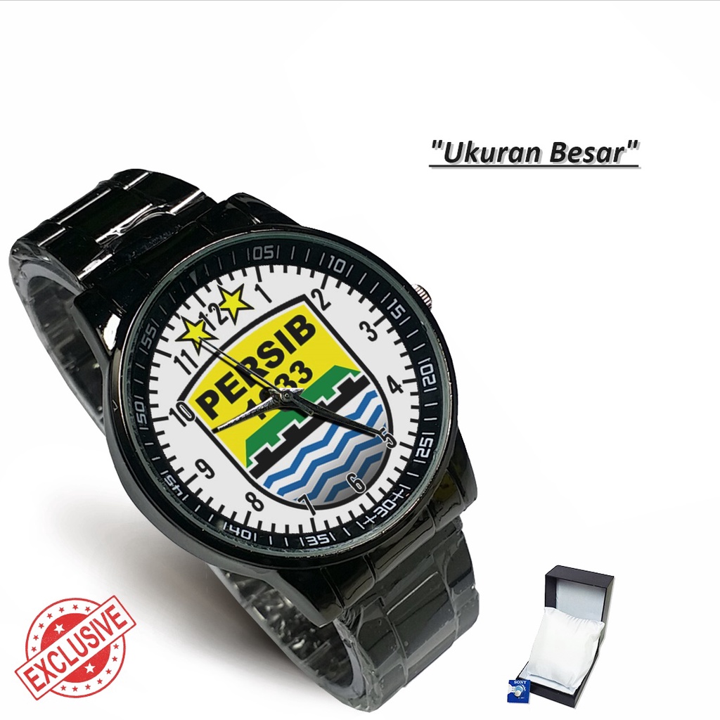 Jam Tangan Rantai Couple PERSIB BANDUNG - 01 (Awesome)