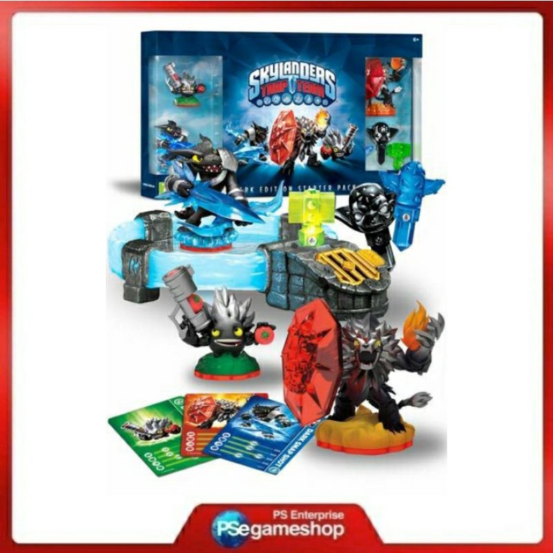 Skylanders Trap Team - Collectors Dark Edition - Starter Pack ( WII U )