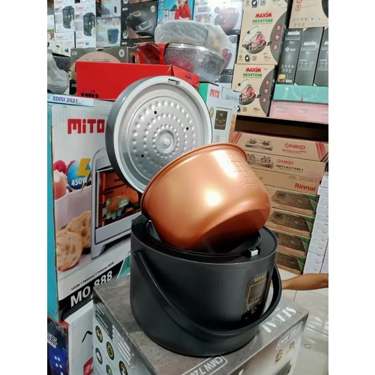 SEKAI CMW 720 RICE COOKER LOW CARBO LESS SUGAR 1 Liter  Low Sugar Low Carbo. Menurunkan kadar gula pada beras