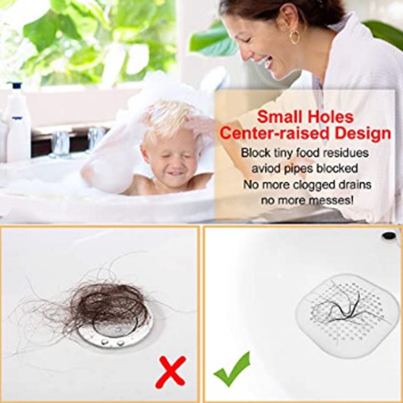 Filter Penyaring Saluran Air Dengan Bahan Silikon Untuk Dapur / Kamar Mandi