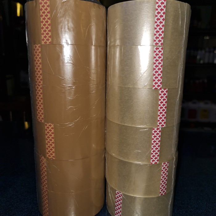 

Lakban 90 yard Gtape merah /6 roll