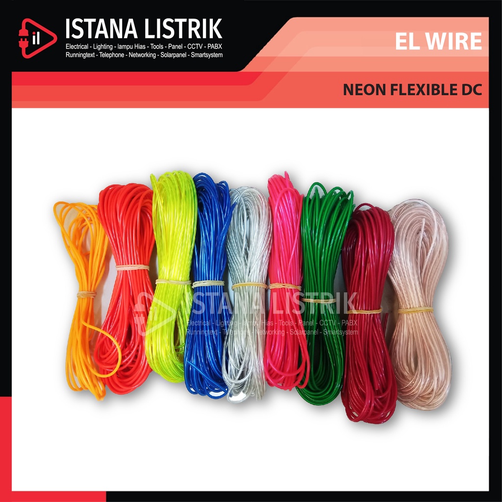 EL WIRE Neon Flexible DC