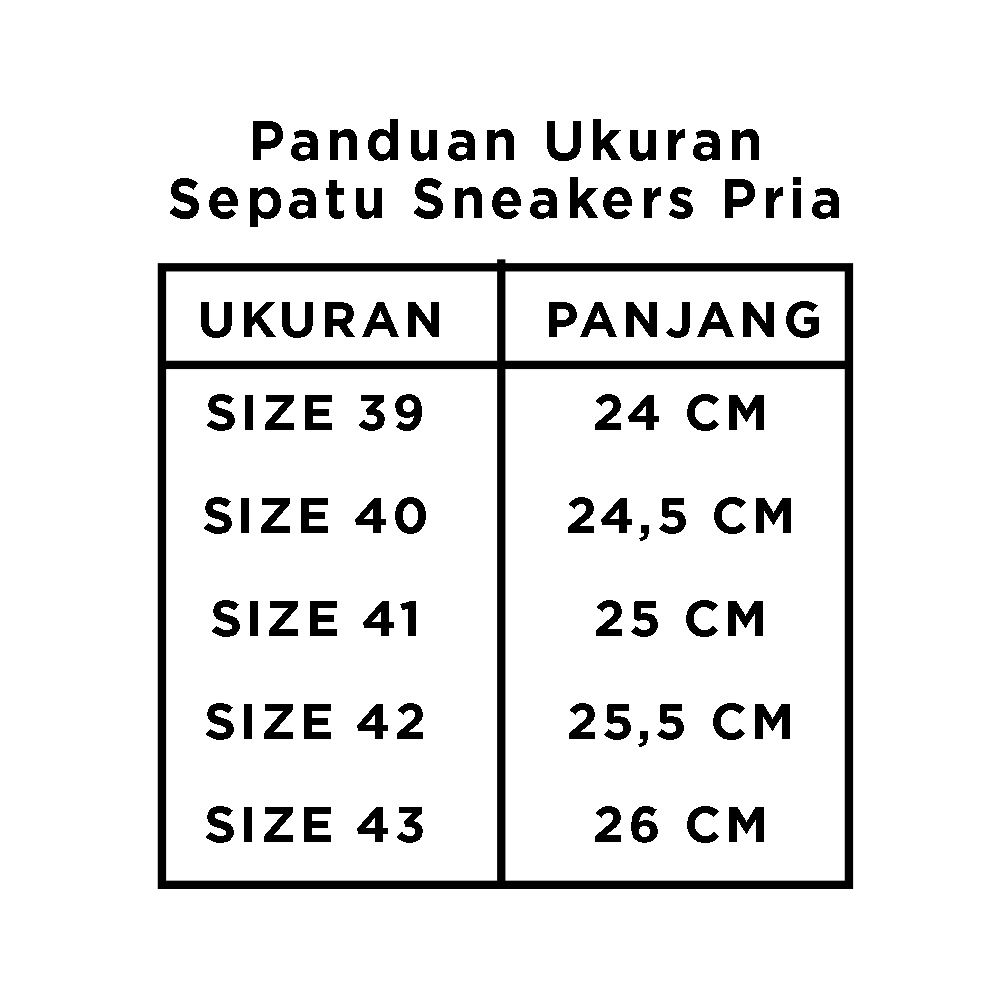 Alldays TA ~ Sepatu Sneakers Sports Pria 0052 Size 39-43