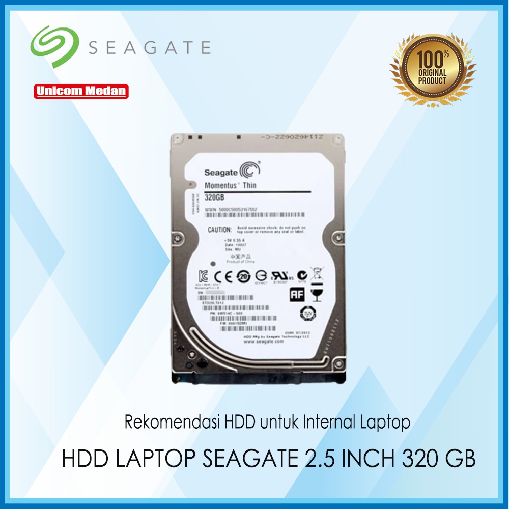 HDD LAPTOP 320GB SEAGATE 2.5INCH