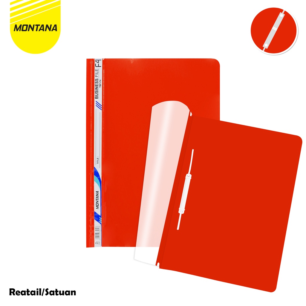 

MONTANA Business File / File Bisnis Montana TBF-4 / F4 / Merah