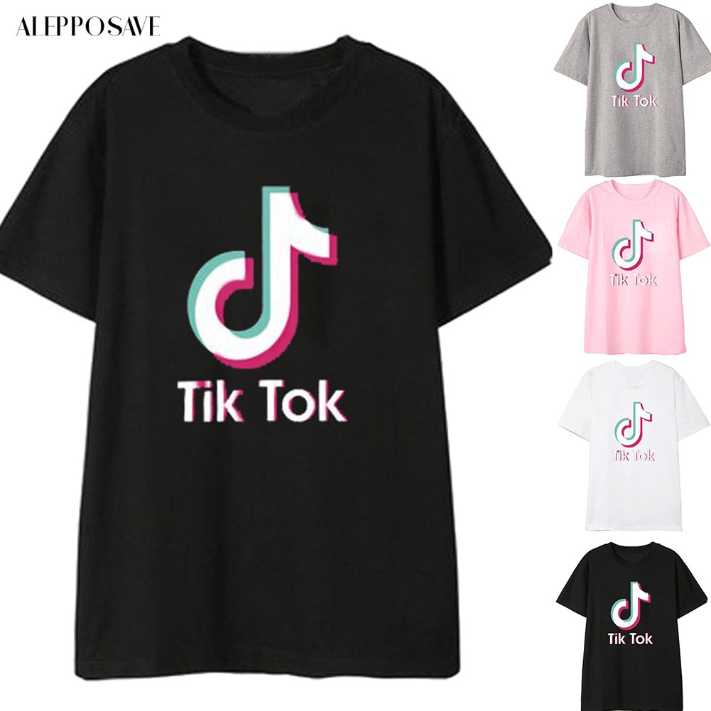 tik tok print t shirt
