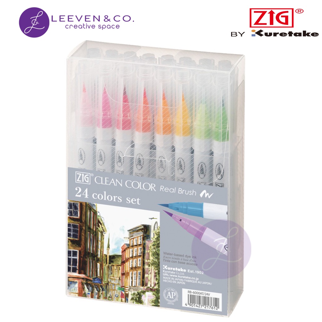

ZIG CLEAN COLOR REAL BRUSH SET 24 COLOURS
