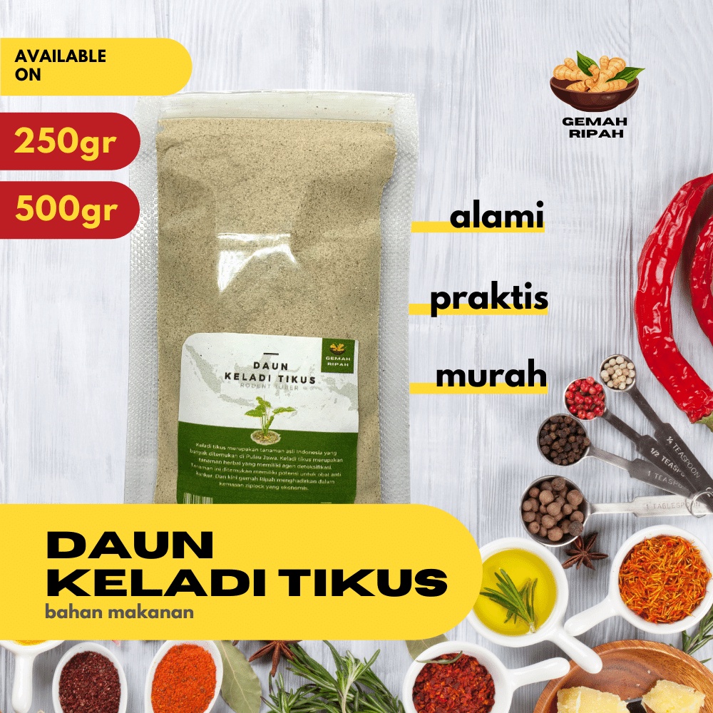 

Daun Keladi Tikus Bubuk 250gram 500gram 1kg Daun Keladi Tikus Herbal Bubuk Premium Teh Daun Herba Alami Obat Herbal Hipertensi Jamu Godog JawaObat Batuk Obat Asma Radang Alergi Obat Kanker Payudara Kekebalan Tubuh Vitamin C Premium Grade A 100% Organik