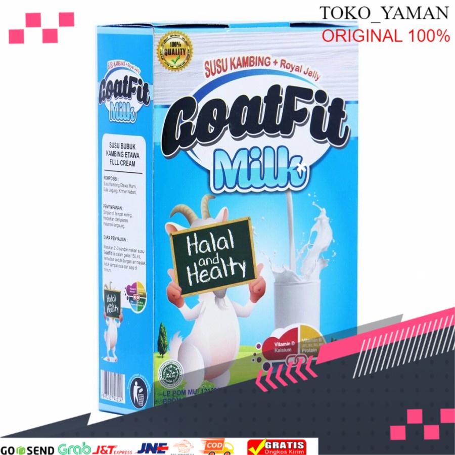 

GoatFit Milk Susu Kambing Plus Royal Jelly Original