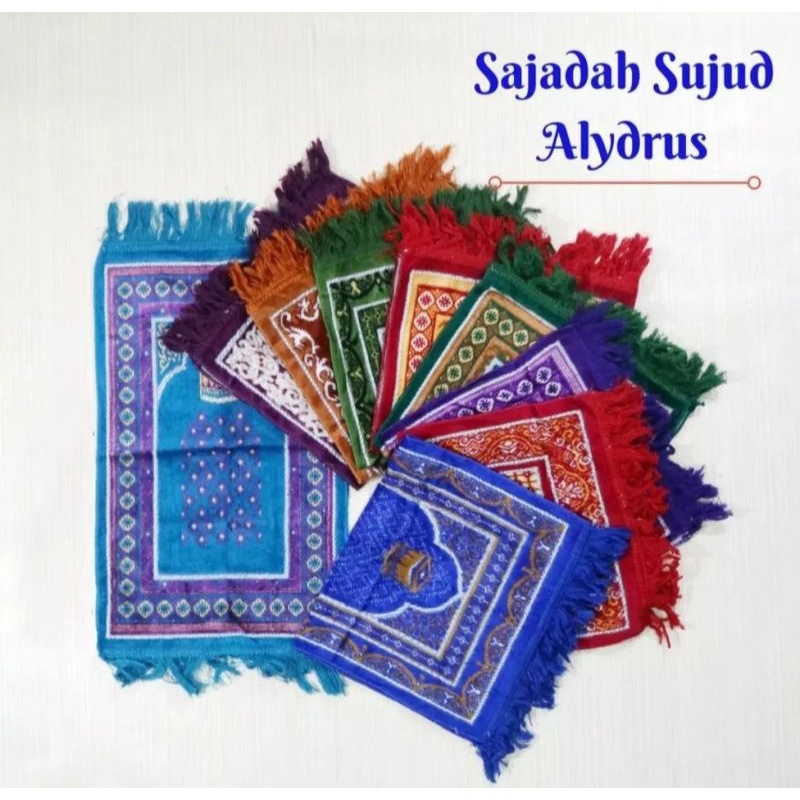 Sajadah Turki Kepala |ALAYDRUS MUKA| Sajadah Anak Tebal | Souvenir Umroh Haji | Souvenir Hajatan