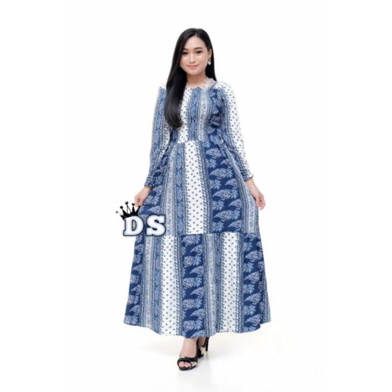 GAMIS HOMEY DRESS RAYON VISCOSE ADEM SUNRISE SYARI