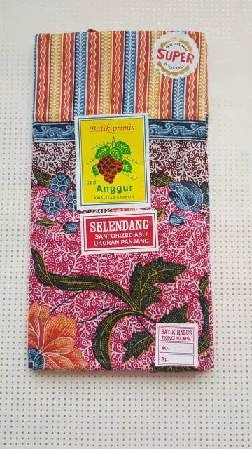 GENDONGAN BAYI KAIN JARIK BATIK CUKIN MURAH SELENDANG SLENDANG GENDONG ANGGUR UK.190 X 90 CM