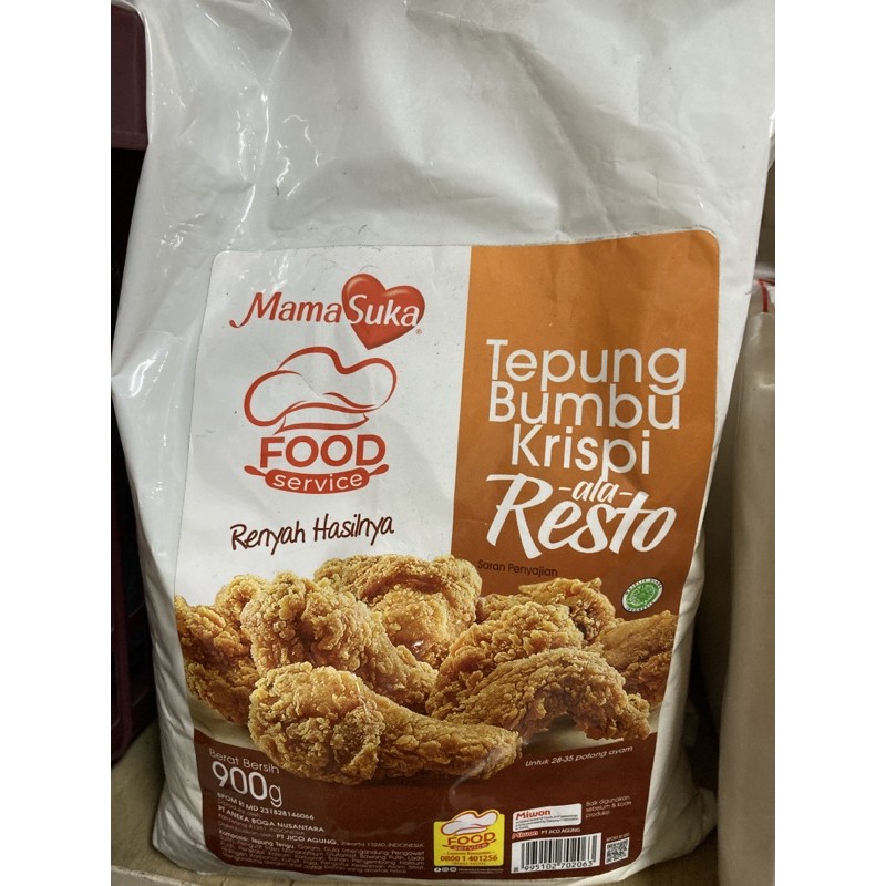 

Mamasuka tepung bumbu krispi goreng ayam