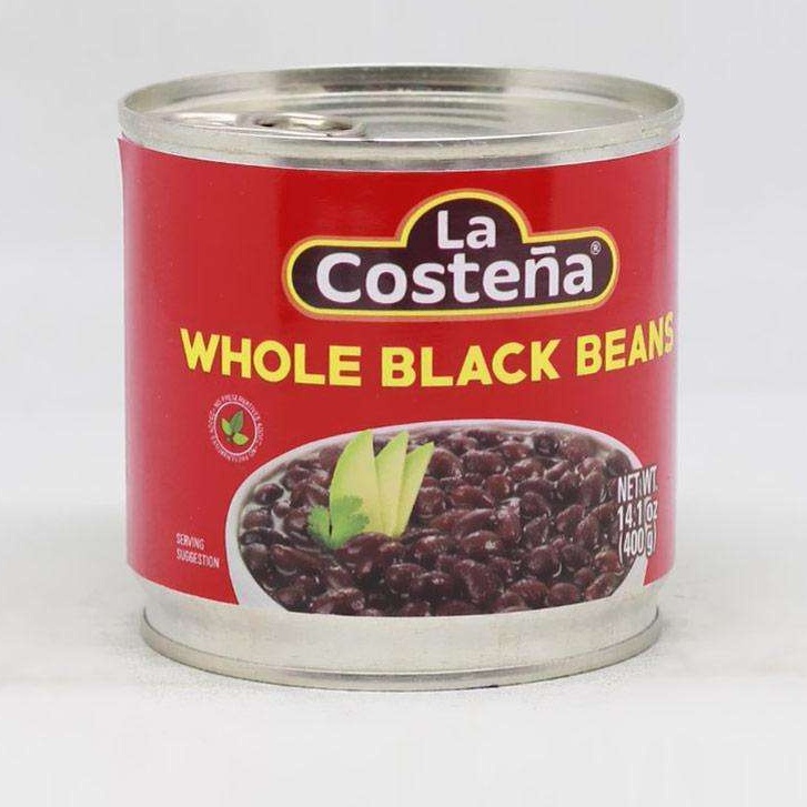 La Costena Whole Black Bean 400 gram