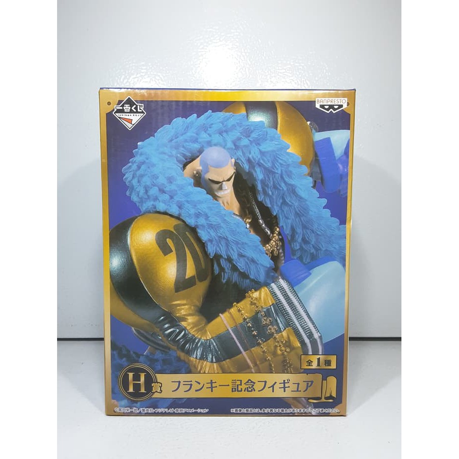 Banpresto Figure One Piece Franky 20th Anniversary Ichiban Kuji NEW