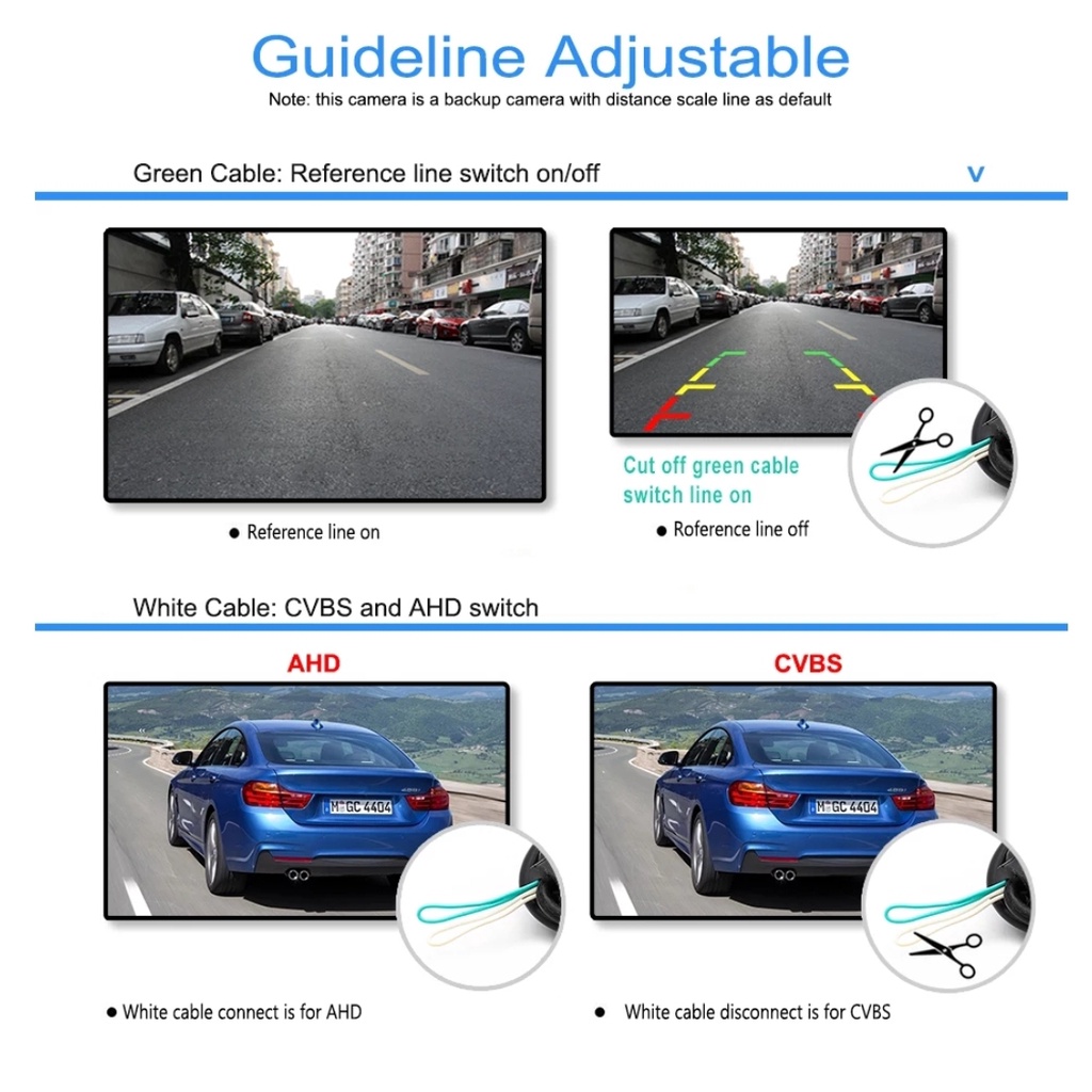 Kamera Mundur OEM AHD / CVBS 720, 170° S Ertiga, Ignis, Swift, SX4, APV
