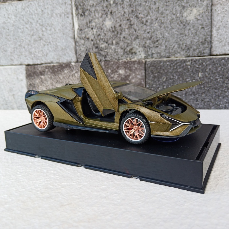 LAMBORGHINI SIAN FKP37 Parfume Pewangi Pengharum Mobil Parfum Pajangan Miniatur Diecast Mobil