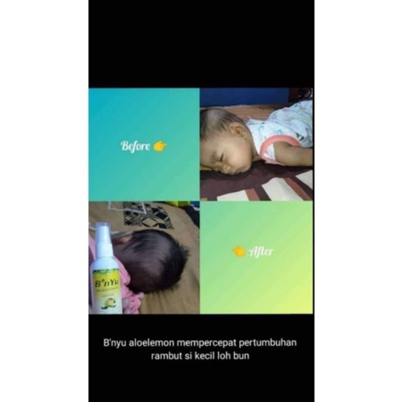 B'NYU Aloelemon hair tonic 60ML