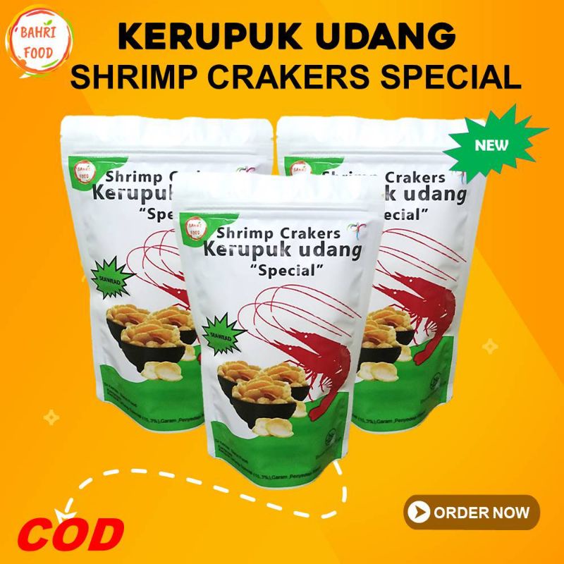 

KERUPUK UDANG SPECIAL BAHRI FOOD SEAWEED