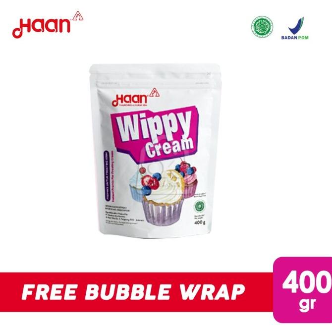 

Haan wippy cream 400 gr