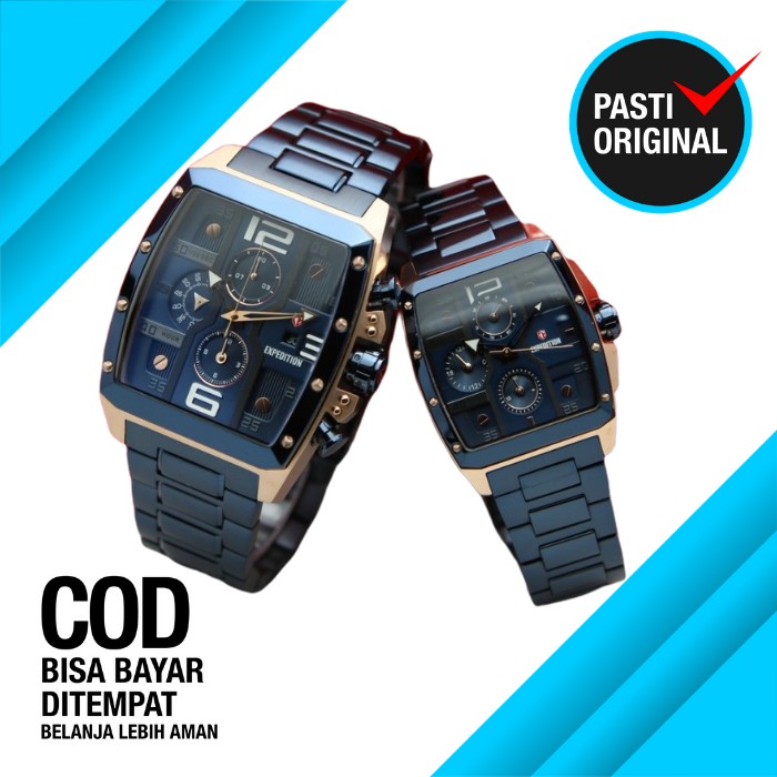 JAM TANGAN COUPLE EXPEDITION E6636 / JAM TANGAN EXPEDITION E6636 ORIGINAL