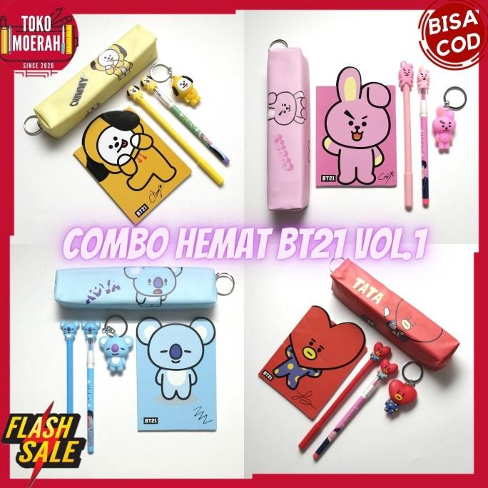 

Cuci Gudang Awal Tahun PAKET HEMAT BT21 PULPEN PENSIL KOTAK PENSIL GANTUNGAN LUCU BT21 BTS Cuci Gudang Awal Tahun