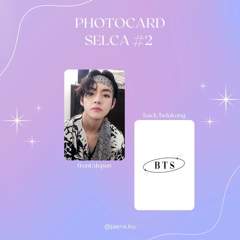 [BTS] PHOTOCARD SELCA #2 BTS ‼️BACA DESKRIPSI‼️