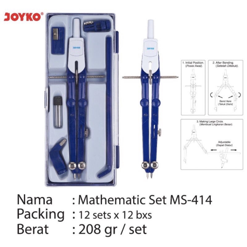 

Math Set Jangka Joyko MS-414