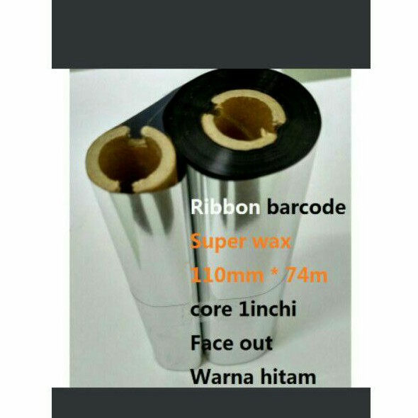 

ribbon wax premium 110x74m core 0,5